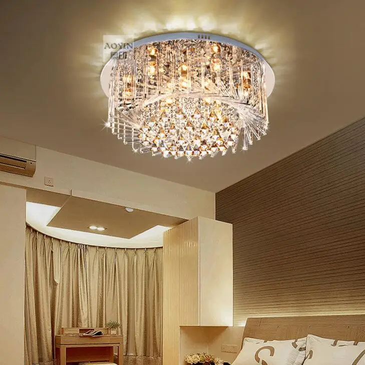 L простая и стильная Светодиодная лампа для гостиной спальни с плавным