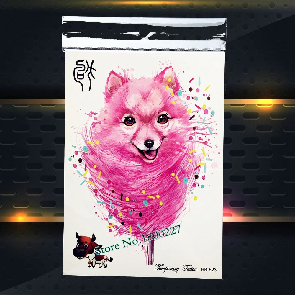 Красота 3D большой для боди-арта рукава поддельные вспышки Переводные татуировки