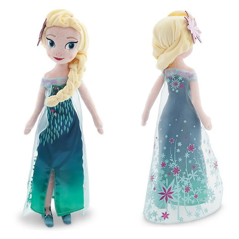 Плюшевые игрушки Disney Холодное сердце 2 дюйма 40 см 50 Эльза и Анна кукла принцессы