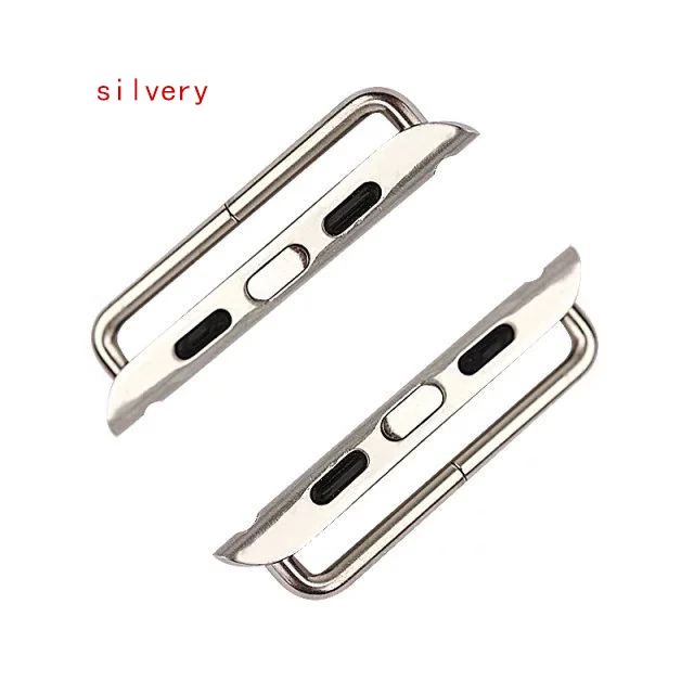 Connector Silver Ремешок BUMVOR Milanese loop Series 5 из розового золота для Apple Watch, ремешок для iwatch, магнитные регулируемые пряжки для ремня из нержавеющей стали - Цвет ремешка: Connector Silver