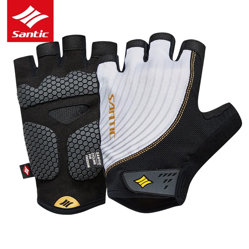 Сантич Профессиональный велосипедные перчатки дорога велосипед для Для мужчин