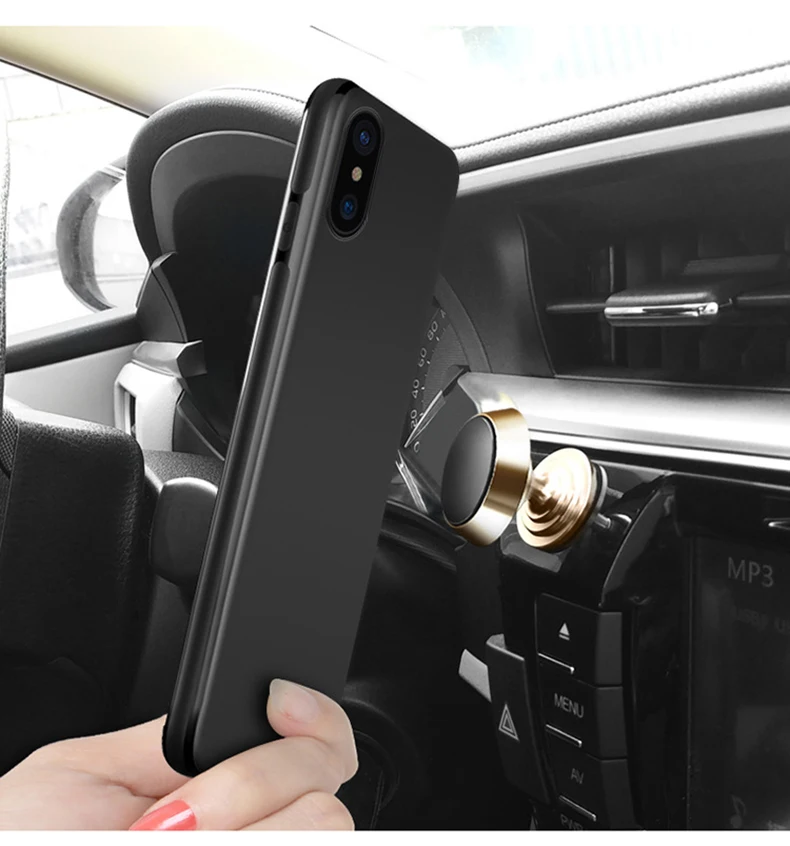 Магнитный чехол для iPhone 11 Pro Max, мягкий силиконовый чехол на магните для iPhone XR X Xs max 11pro, автомобильный держатель для телефона, чехол