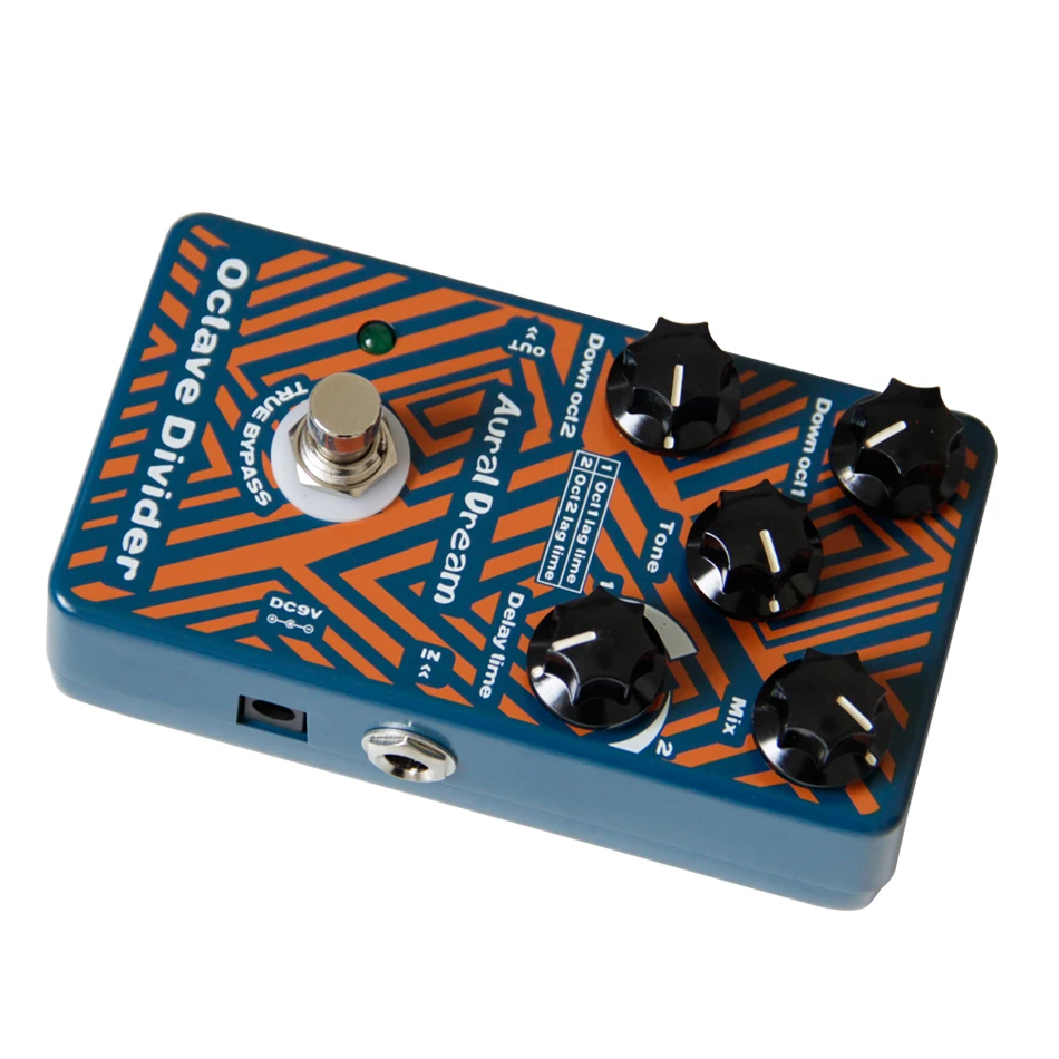 Новинка 2017 педаль эффектов звуковая мечта октавный делитель цифровая гитара