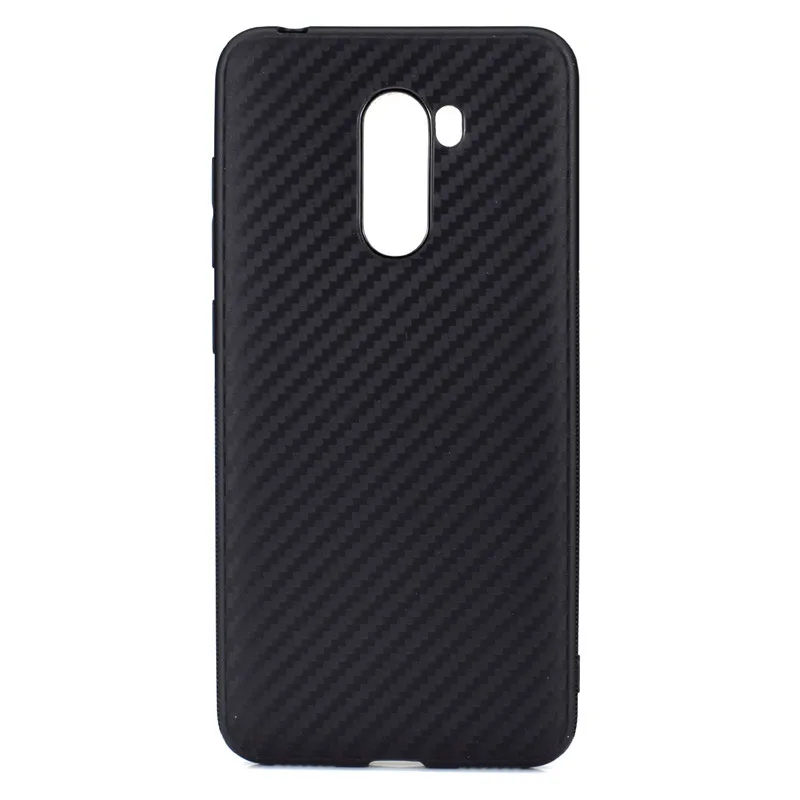 Противоударный армированный чехол из углеродного волокна для Xiaomi Mi 9 мягкий ТПУ 9T