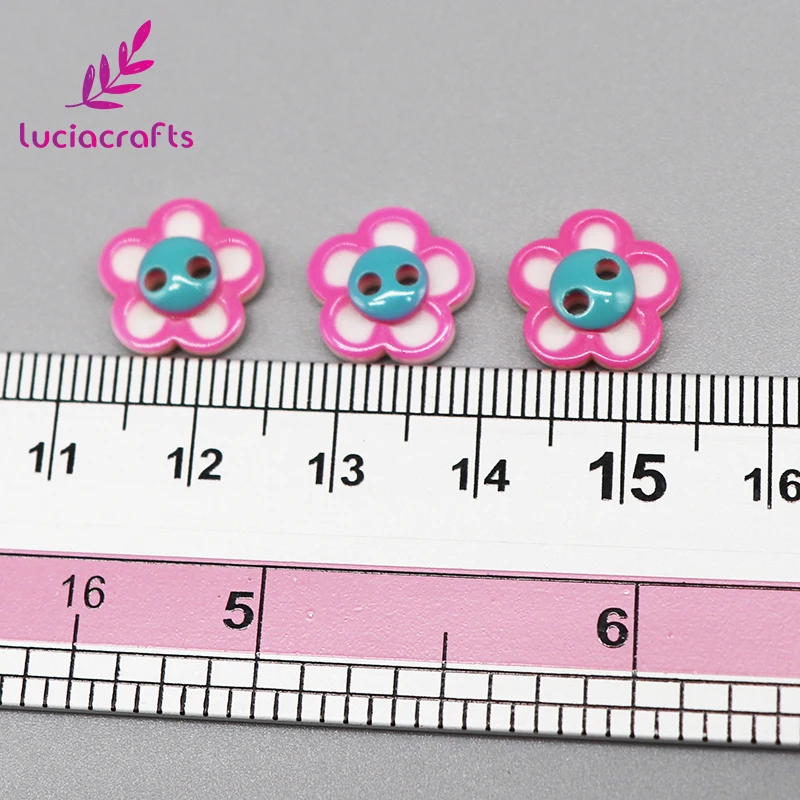 12 шт./48 шт. пуговицы с двумя отверстиями мм|buttons resin|flower buttonssewing diy |