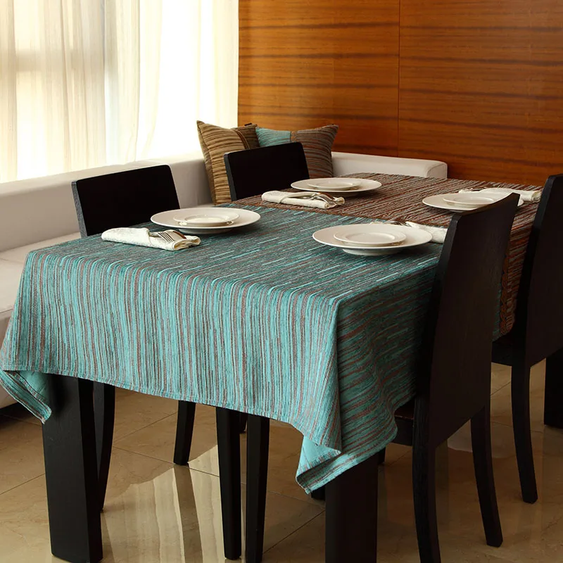 Горячая Распродажа брендовая скатерть из синельной ткани домашний декор Чистые