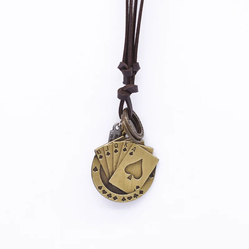 VOQ 2017 модный счастливый Лопата прямой флеш покер ручной работы очаровательное