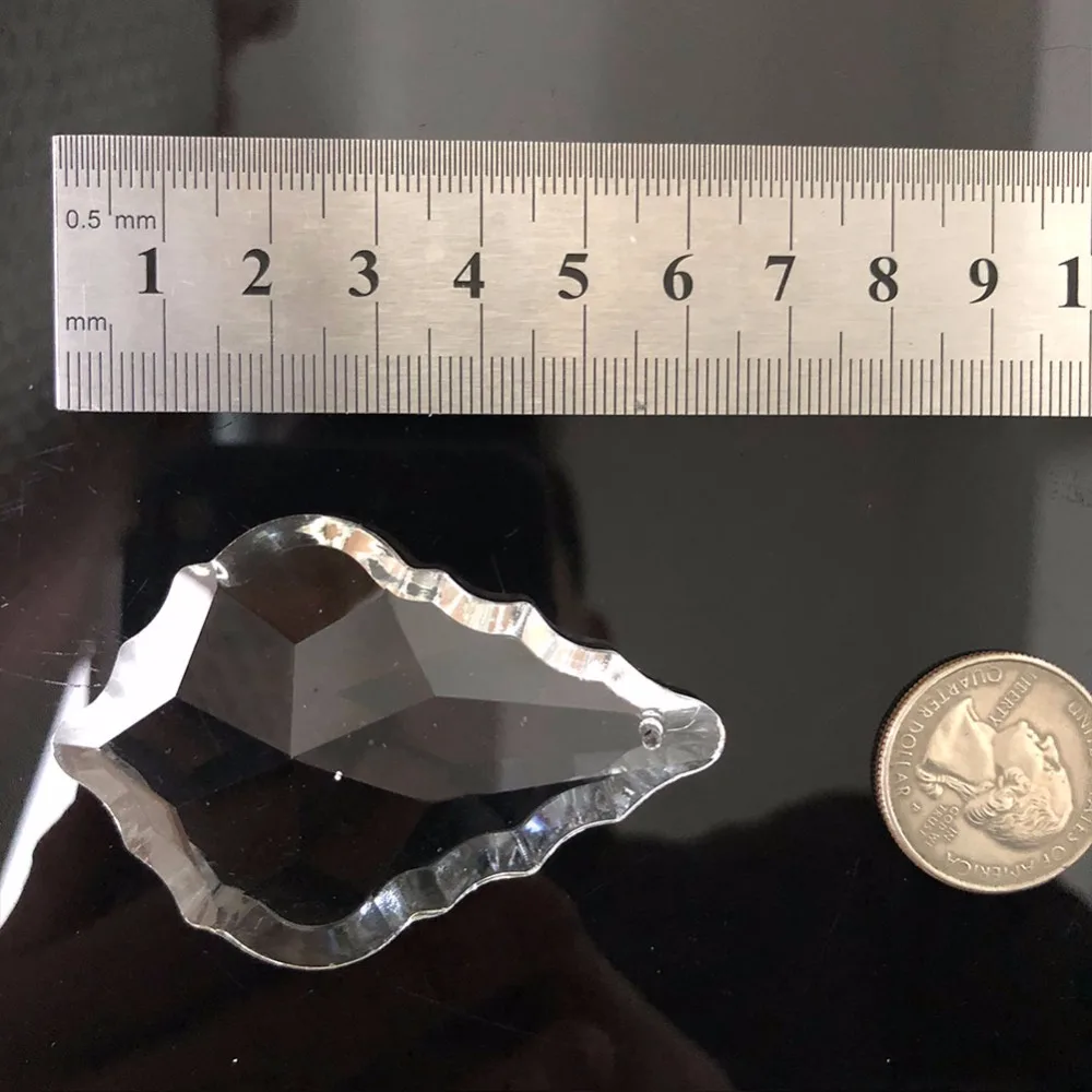 1 шт. подвесная стеклянная художественная люстра Хрустальная Призма гирлянда