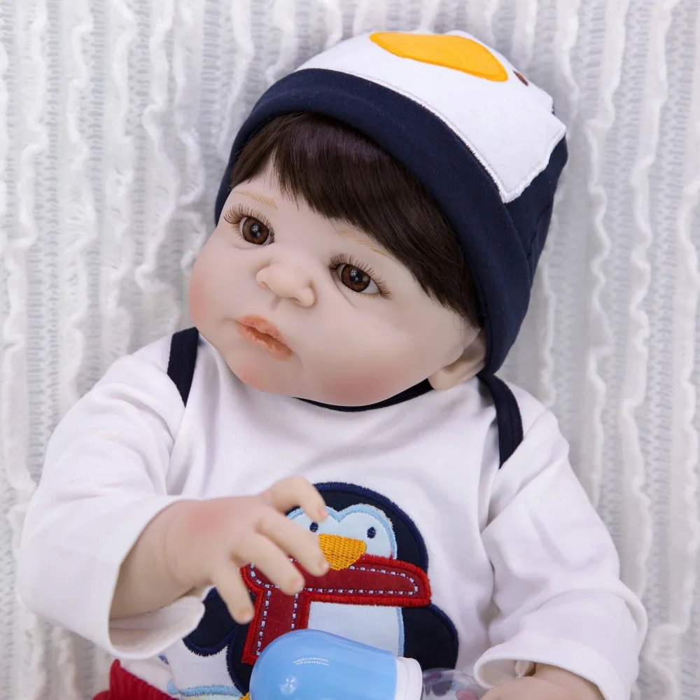 Кукла bebe reborn для маленьких мальчиков силиконовые игрушки виниловой ванны детей