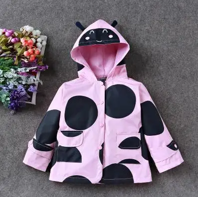 Новинка 2017 года зимнее пальто для девочек Милая ветровка с большими волнами