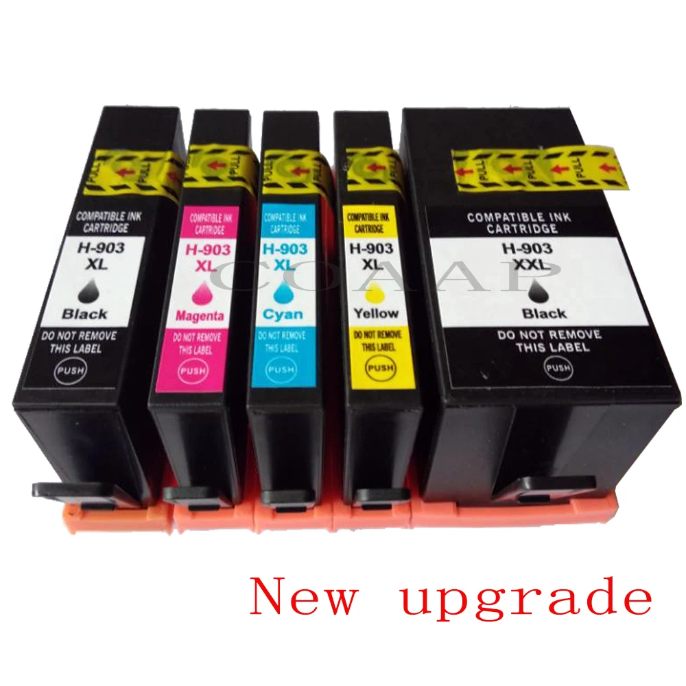 Новое обновление 903 903XL совместимый чернильный картридж для hp Officejet Pro 6950 6960 6961 6963 6964 все-в-одном принтер, hp 903XL 907XL