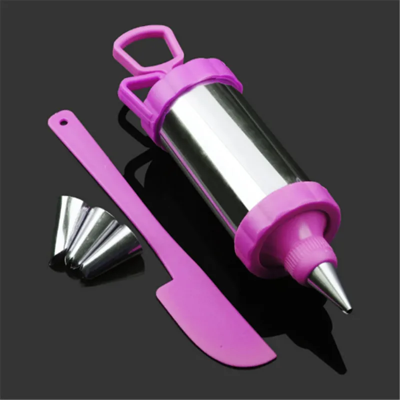 Новый глава 4 из нержавеющей стали конвертер Трубопроводы Насадка Советы Cookie