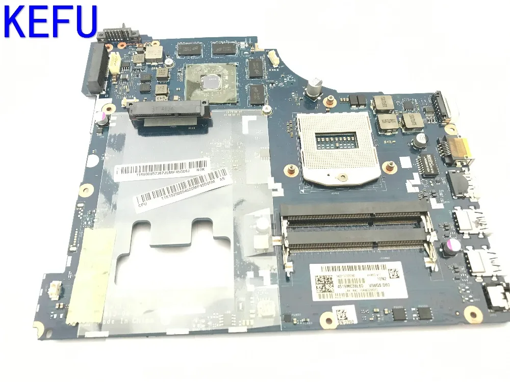 

Быстрая доставка, в наличии, материнская плата VIWGQ /GS для ноутбука Lenovo G510 с графическим процессором 8750m, 2 Гб