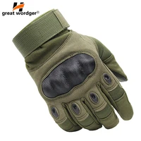 touch screen military hard knuckle tactical gloves motorcycle gloves riding army shooting airsoft combat full finger gloves men