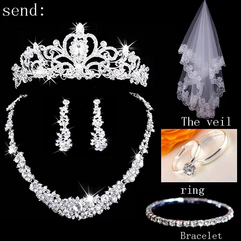 Fig Модная одежда со стразами; Casamento Conjuntos de Joias De Noiva Casamento Joias Acessorios de Noiva Tiara Colar Brinco - Окраска металла: Fig