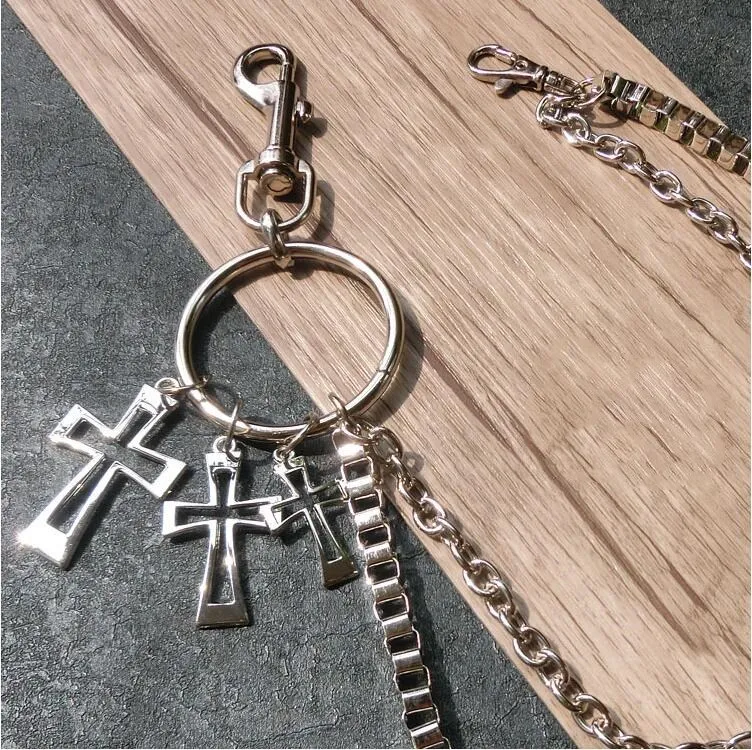 Модные новые рок поясные аксессуары брелки для женщин и мужчин уличные хип-хоп