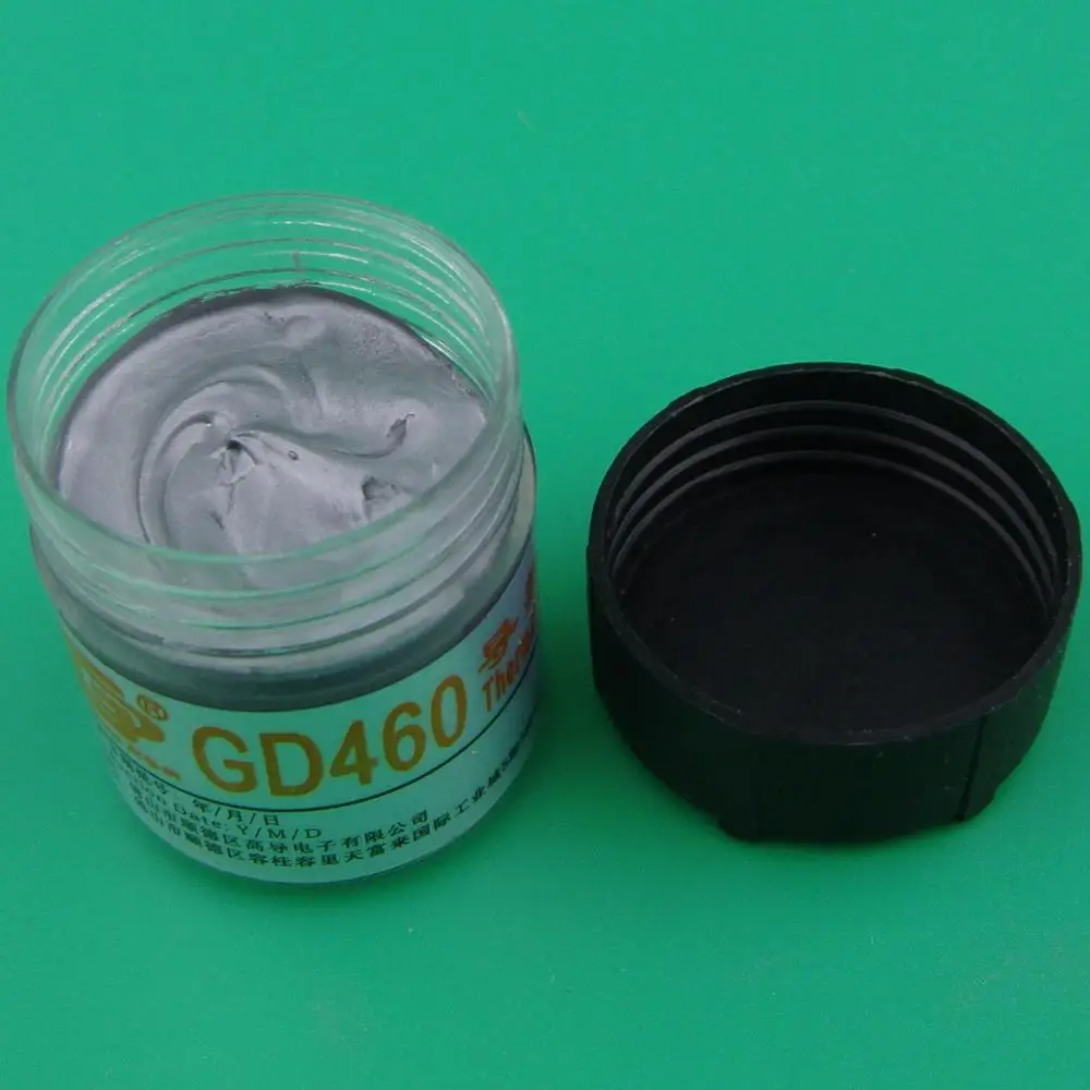 GD бренд теплопроводная смазка паста Кремниевая GD460 термопаста чистая Вес 20