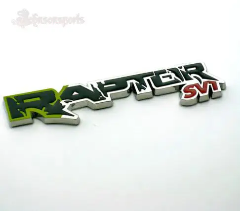 

Металлический значок Raptor SVT F150, 1 шт., эмблема бокового крыла кузова автомобиля, наклейки для автомобиля, Стайлинг автомобиля