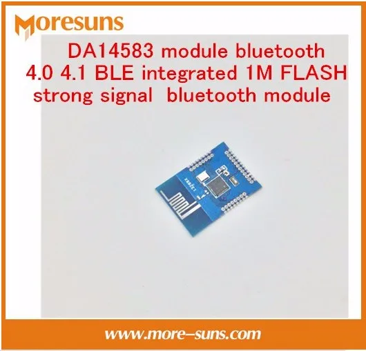 

Fast Free Ship New !5pcs/lot DA14583 module bluetooth 4.0 4.1 BLE integrated 1M FLASH strong signal bluetooth module