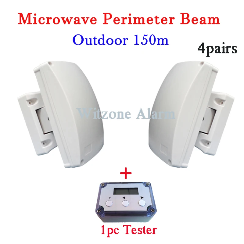

4pairs DHL Free Shipping Outside Waterproof Perimeter Microwave Detection Sensor False Alarm Elimination,RFI/EMI Immunity