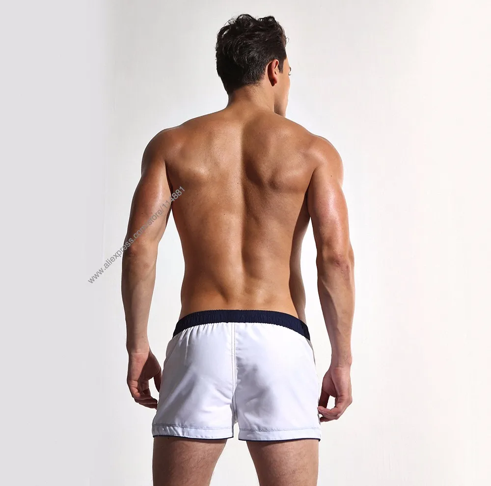Aimpact, мужские пляжные шорты, быстросохнущие, Maillot De Bain, для фитнеса, пляжные мужские пляжные шорты, бермуды, модные, с подкладкой, трусы-боксеры с морской тематикой