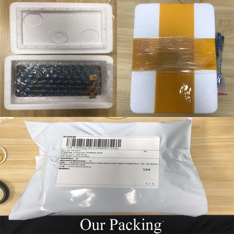 ЖК дисплей для iphone 6 plus экран и сенсорная панель дигитайзер сборка замена без