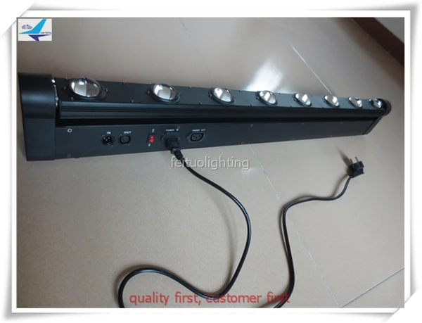 T (6 шт./лот) лучевая светодиодная Подвижная головка Sunstrip 8X10W RGBW 4 в 1 Светодиодная