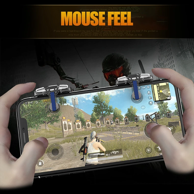 A8 прозрачный PUBG мобильный игровой кнопочный джойстик Джойстик pugb Кнопка огня L1R1 стрелок цель ключ для Iphone Android геймпад