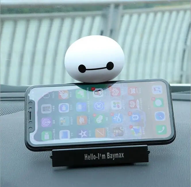 Мультфильм Пластиковый робот Baymax неваляшка фигура украшения авто Интерьер