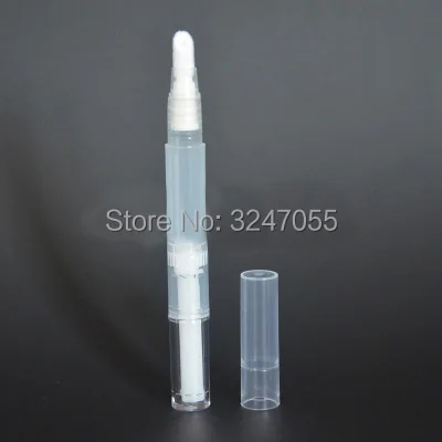 3 мл 50 шт. пустой пластиковый контейнер для питательного масла ногтей|lip gloss bottle|oil