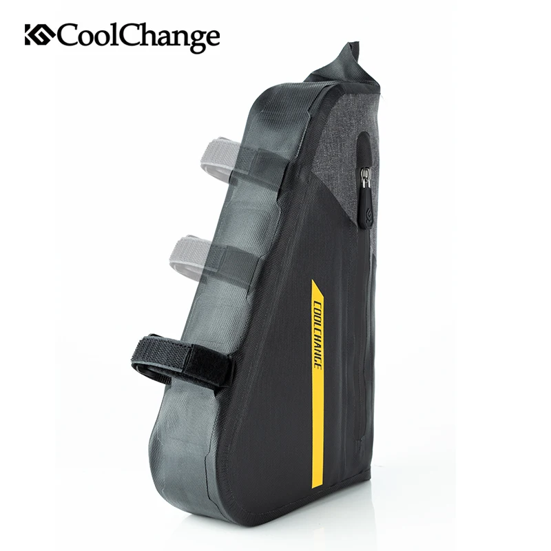 Велосипедная сумка CoolChange с треугольной отражающей передней рамой