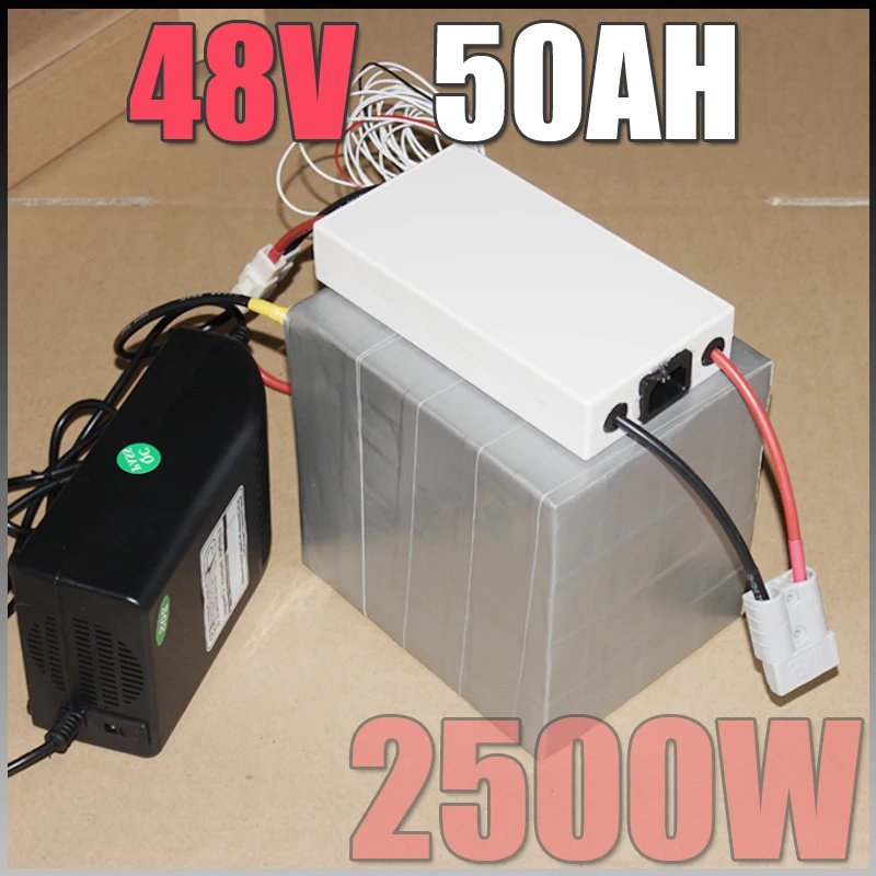 Электрический скутер 48V 50Ah LiFePO4 аккумулятор 2000W 3000W электрический велосипед |