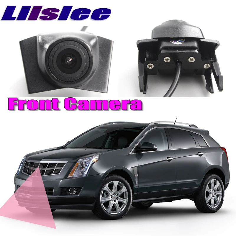 

Передняя камера LiisLee, сетчатая камера с логотипом для Cadillac SRX 2010-2016 11 12 13 14, «сделай сам», фронтальная камера с ручным управлением