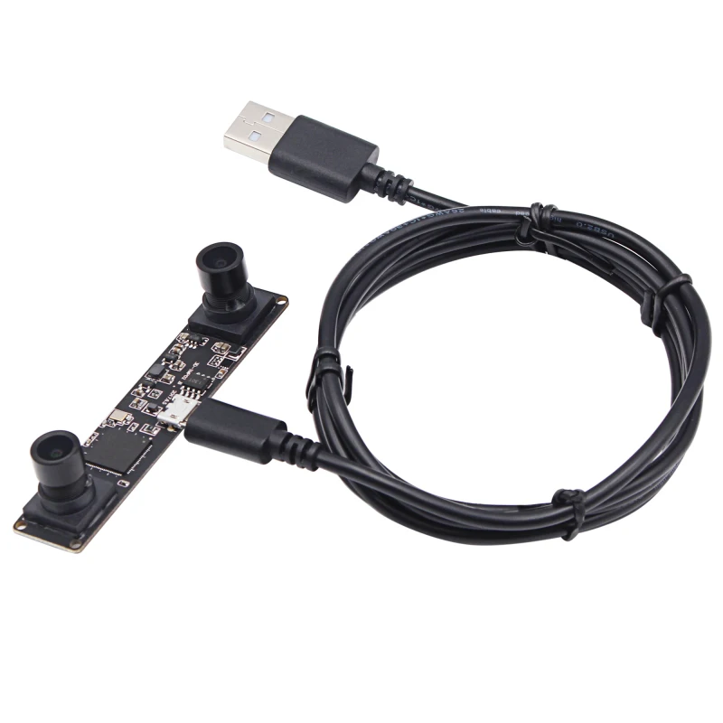 ELP 960P Synchronization USB camera module Dual lens OmniVision OV9750 CMOS Binocular Vision Camera for Windows Linux | Безопасность и