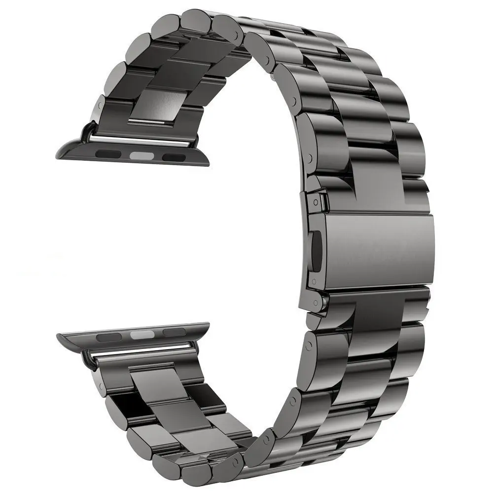 Ремешок для часов из нержавеющей стали + Адаптер iWatch Apple Watch серии 1/2/3 38 мм 42