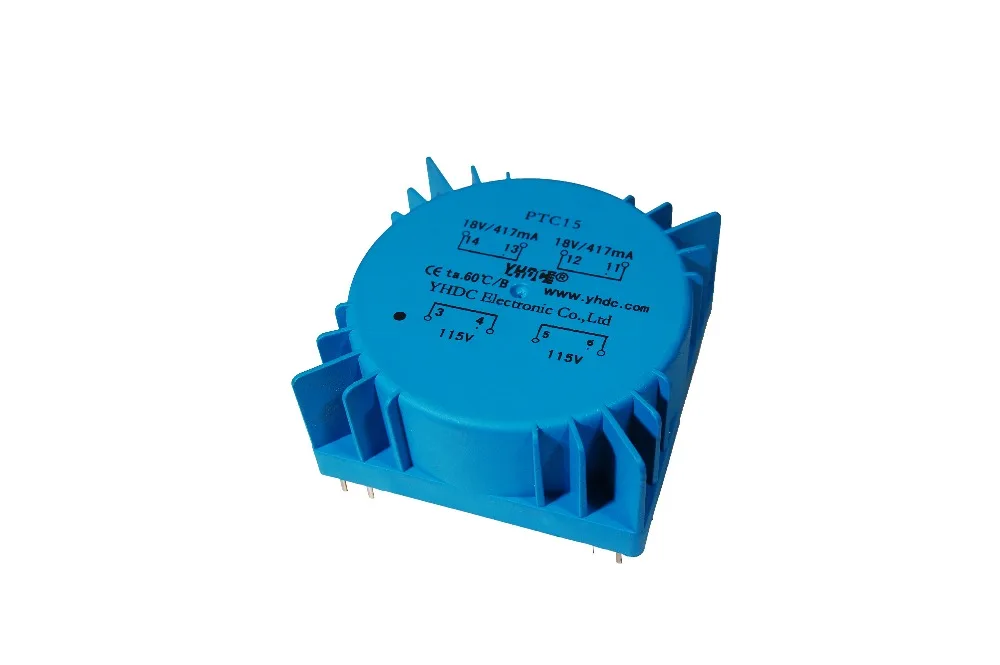 PTC15 для использования Аудио 15 ва 2*115 в 2*15 тороидальный трансформатор