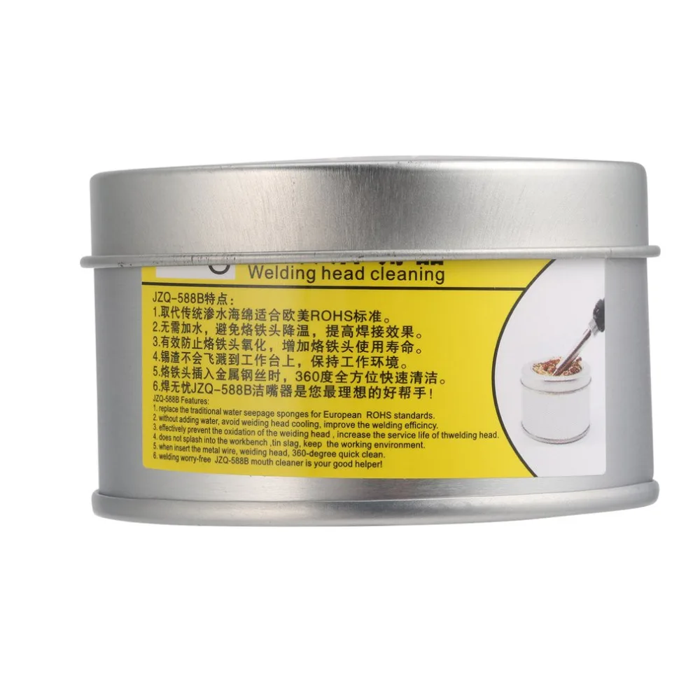 2 шт. стальная Чистящая проволока шаровая припой Железный наконечник очиститель