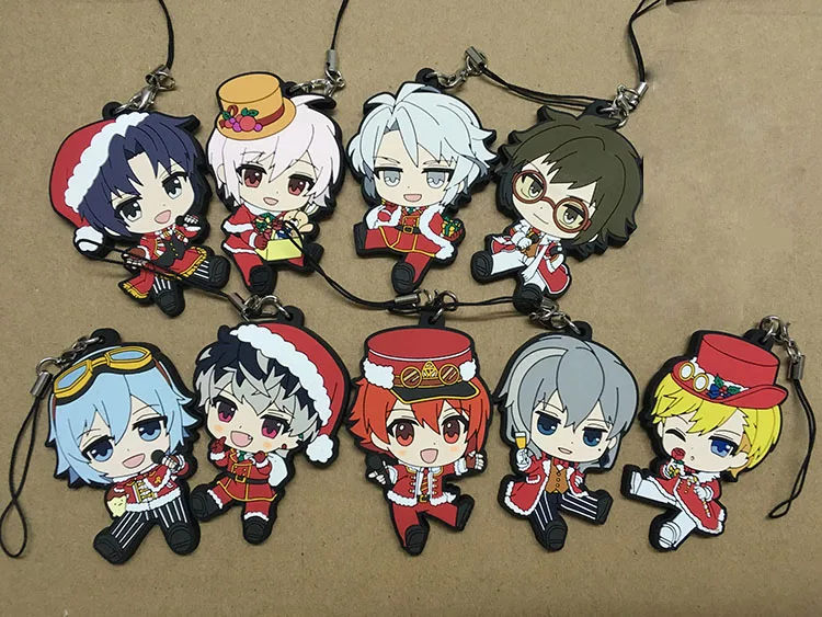 9 шт./лот Idolish7 аниме брелок IZUMI Иори Ямато Никайдо SOGO NAGI Тамаки Гаку Мицуки Осаки