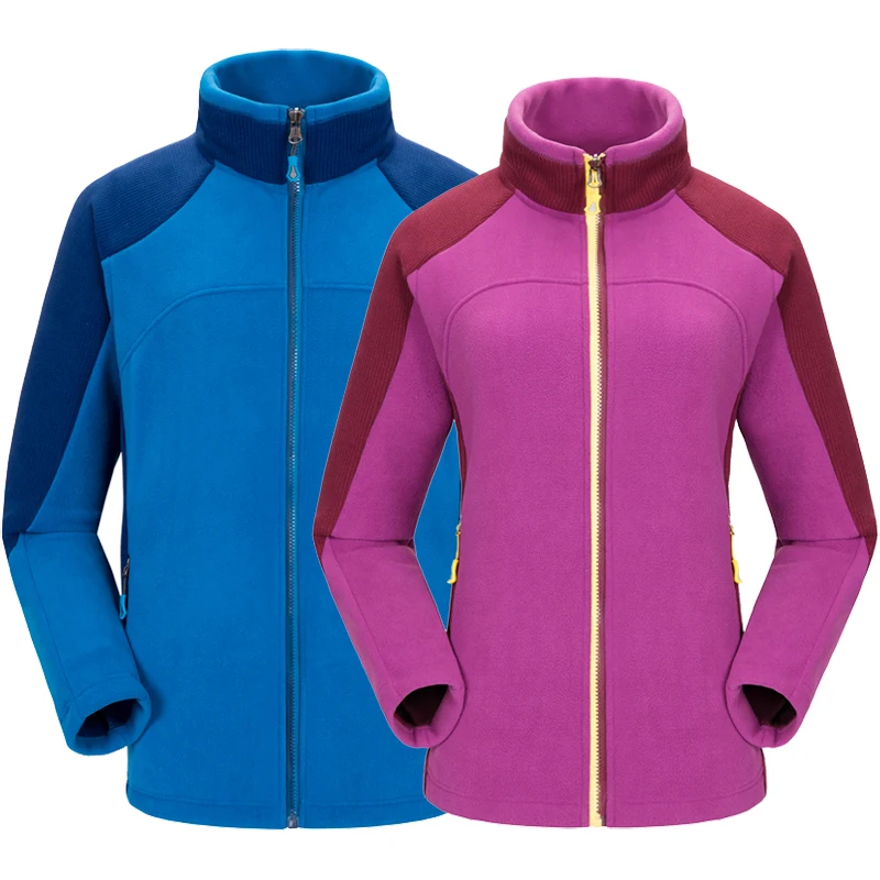 LoClimb уличные флисовые походные куртки для мужчин и женщин 2017 зимние спортивные с