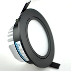 Точечный светодиодный светильник с регулируемой яркостью 3 Вт, 5 Вт, 7 Вт, 10 Вт, 12 Вт, 220 В, 110 В, встраиваемый в потолок Точечный светильник s круглый светодиодный панельный светильник