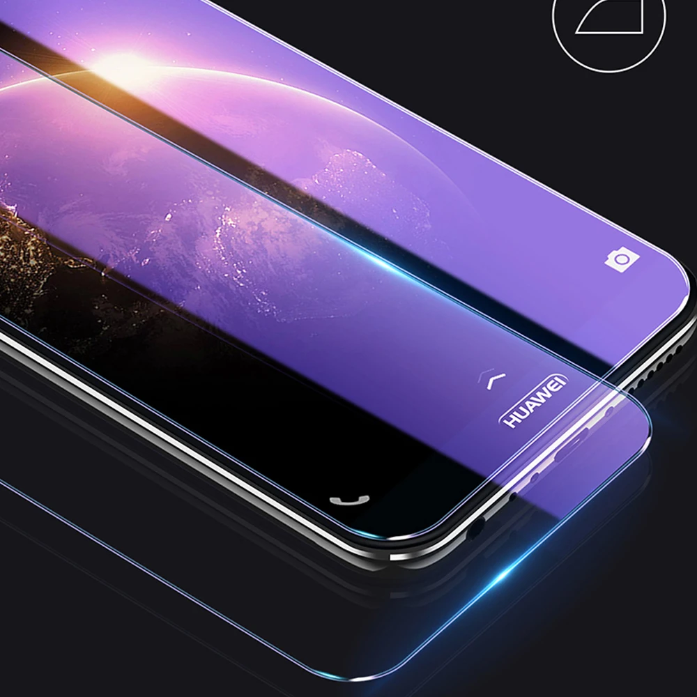 Закаленное стекло с защитой от синего излучения для Huawei P10 P9 plus P20 P30 pro полное