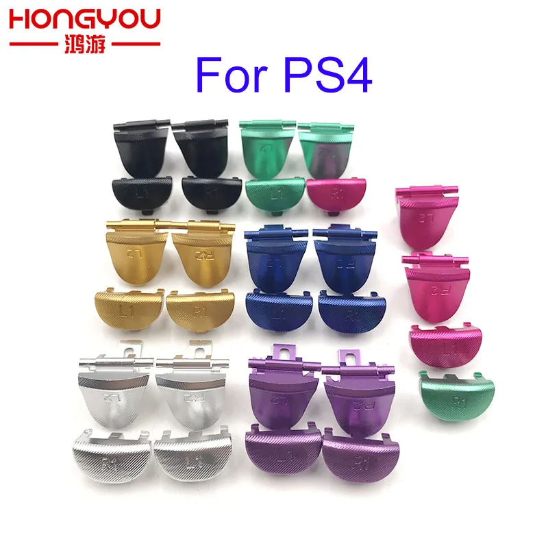 

Замена кнопки запуска для контроллера Playstation 4 Pro Slim JDS 040 JDM 040 (Gen 2) L1 L2 R1 R2 из алюминиевого сплава