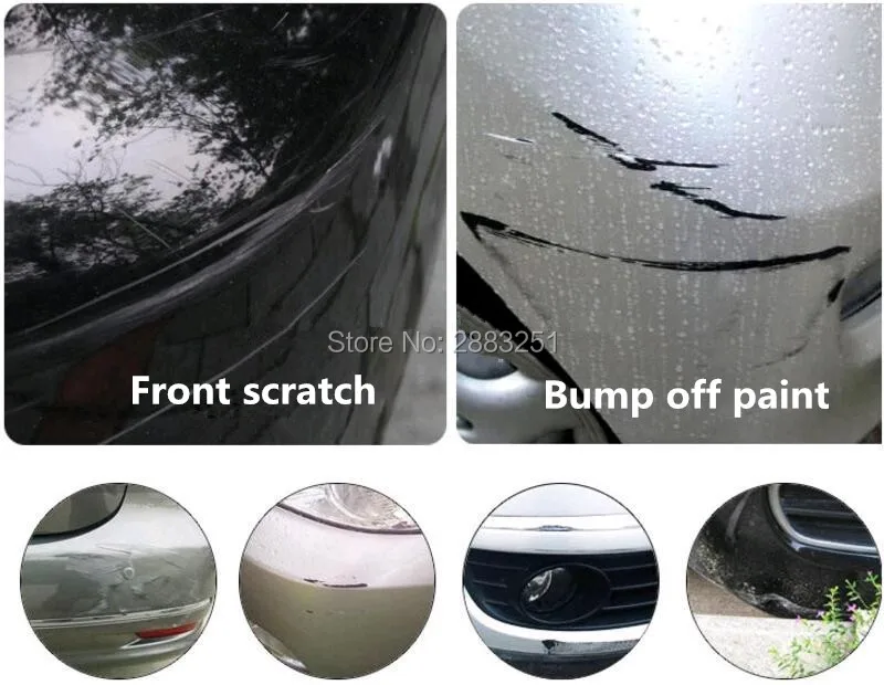 2 шт. автомобильный Стайлинг бампер Противоударная полоса наклейка для Ford mondeo kuga