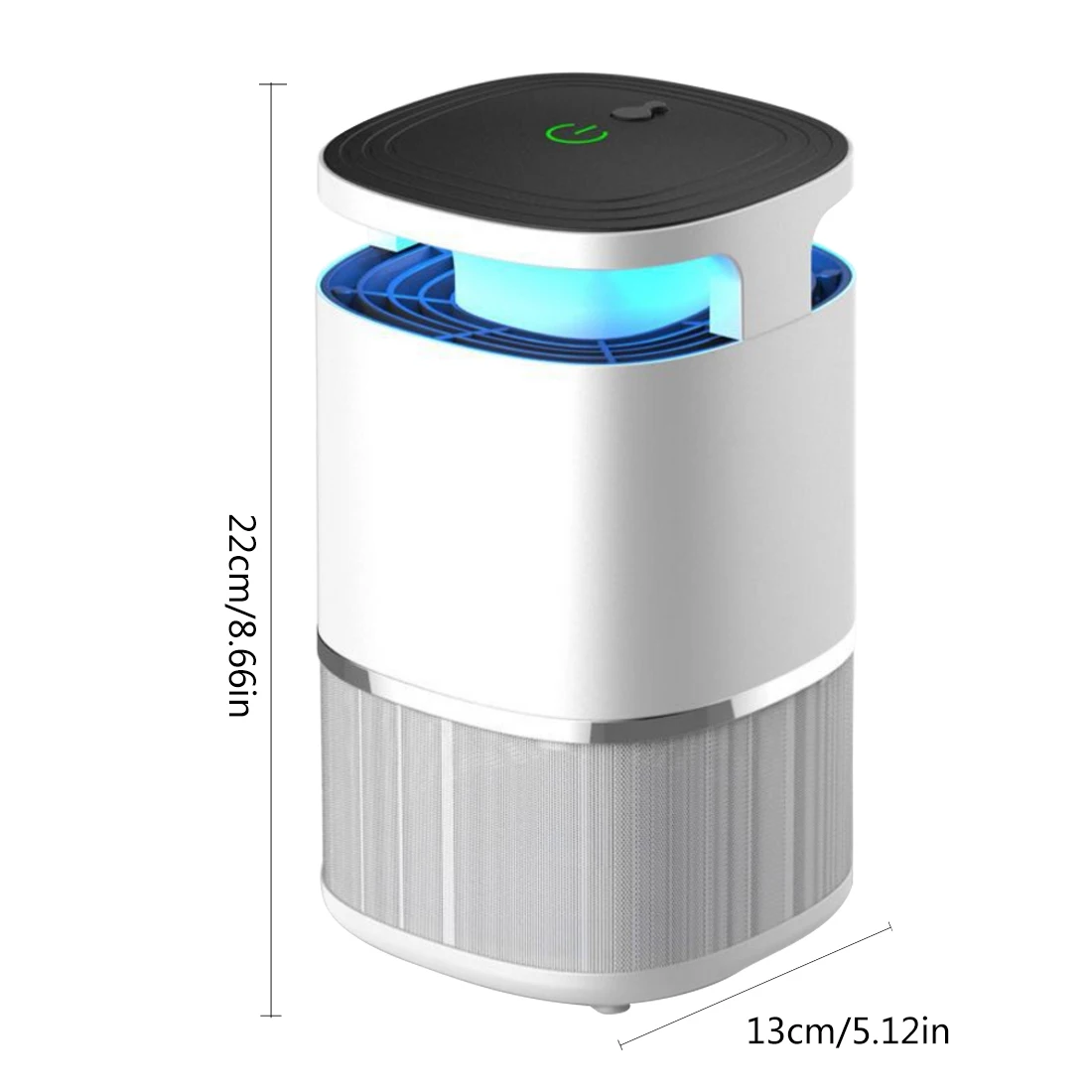Iguardor USB всасывания стиль Фотокатализ комаров убийца светодиодный СВЕТОДИОДНЫЙ