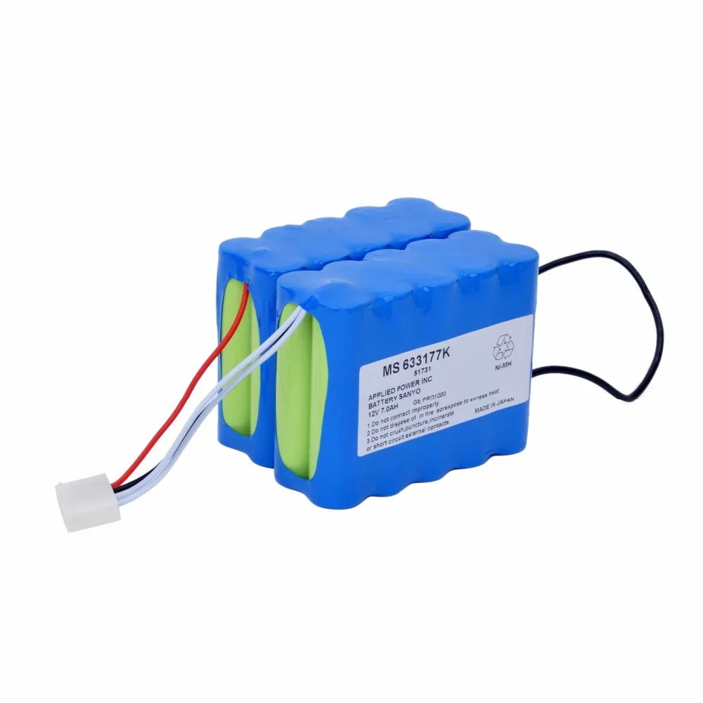 Аккумулятор монитора Vital Signs для GE PRO1000 PRO1006 PRO1008 PRO1009 10N 2P17650 MS 622177K 51731 MS633177C| |