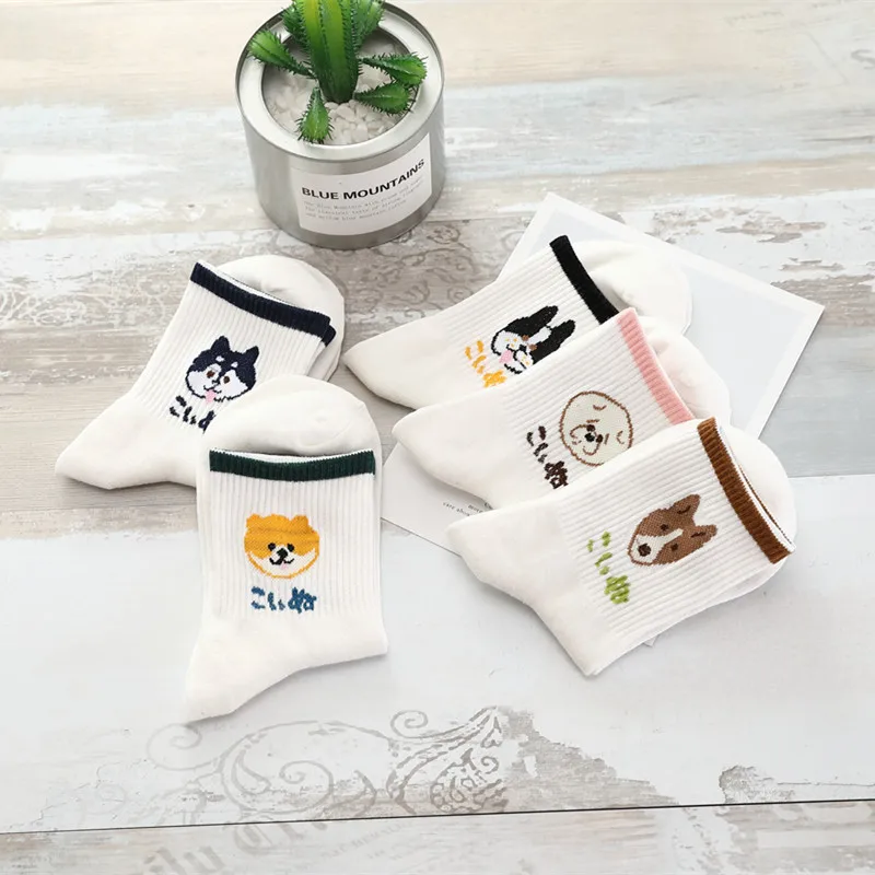 Носки для колледжа ветрозащитные полосатые полностью хлопковые спортивные