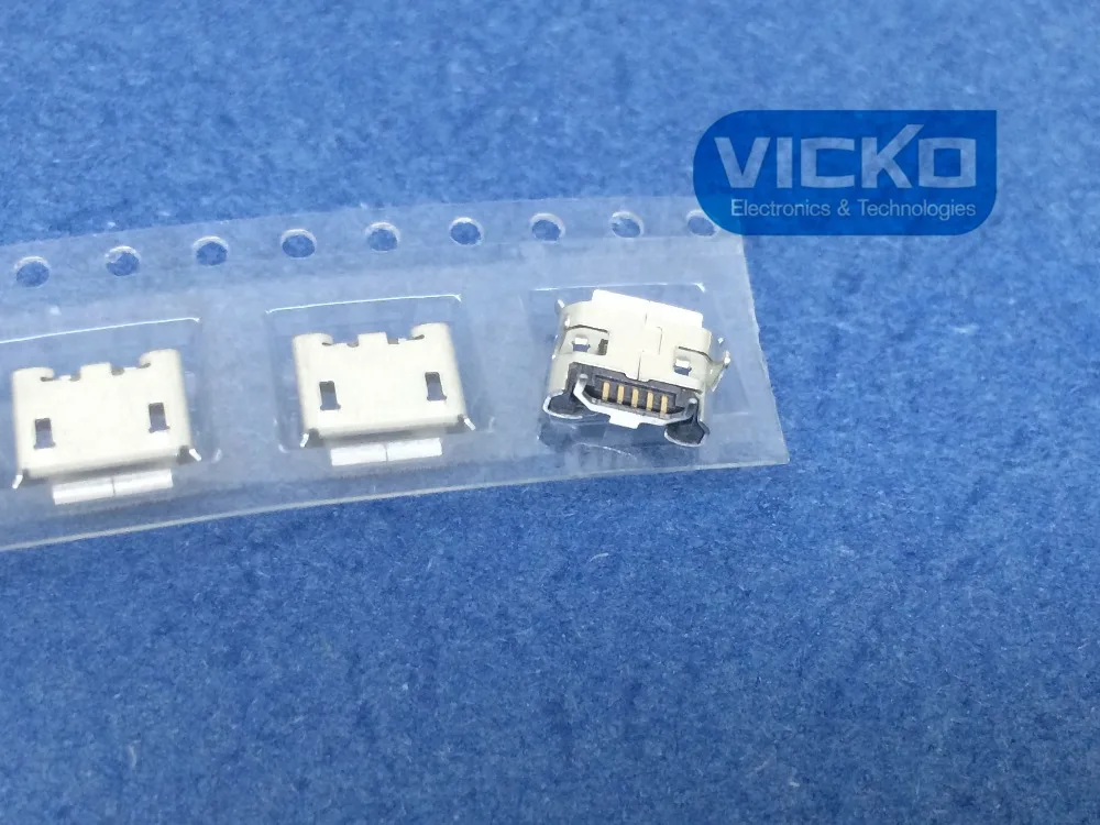 10 шт. разъем Micro USB гнездо типа 5Pin SMT Хвостовая зарядная розетка PCB плата 1|board