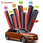 Резиновая уплотнительная полоса Cawanerl для 4-дверного БАГАЖНИКА АВТОМОБИЛЯ, уплотнительная полоса, отделка кромки, уплотнитель для Volvo 760 850 940 960 C30