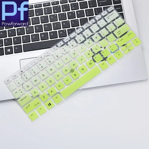 fadegreen Защитный чехол-клавиатура для ноутбука hp EliteBook 830 G5/735 G5 G6/X360 1030 G3 13 13,3 дюймов - Цвет: fadegreen