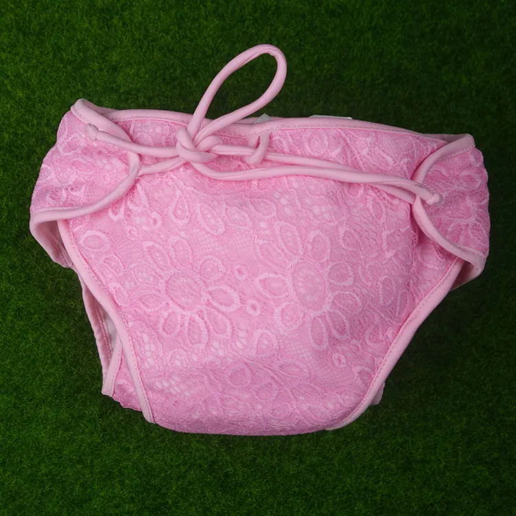 Многоразовый детский купальник регулируемый кружевной для младенцев купальные